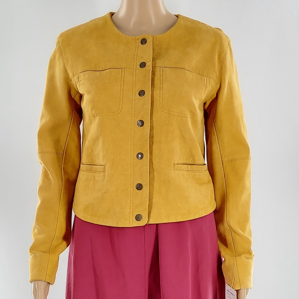 🌸Free People Suede Leather Jacket XS